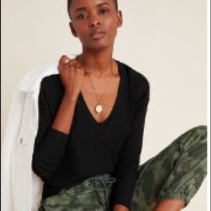 NWT Anthropologie Willa Textured Top Size XS